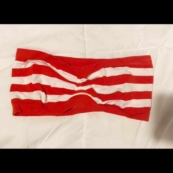 Striped bandeau - Picture 1 of 2